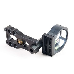 TOPOINT ARCHERY 3 Pin Bow Sight – Fiber, Brass Pin, Aluminum Machined – Right…