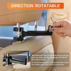 Bow Hanger for Truck, 2 Set Bow Buddy Archery Hunting Shooting Bracket Headrest