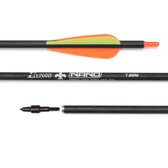 6/12Pcs 26/28″ Carbon Arrows Hunting Arrows for Compoundbow Recurvebow Outdoor