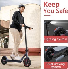 Electric Scooter Adults 350W Motor 19-22MPH 21-28 Miles Range Foldable