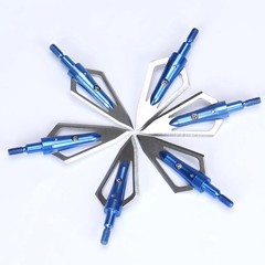 Hunting Arrowheads 100 Grain Broadheads Arrow Heads Tips for Shooting Outdoor