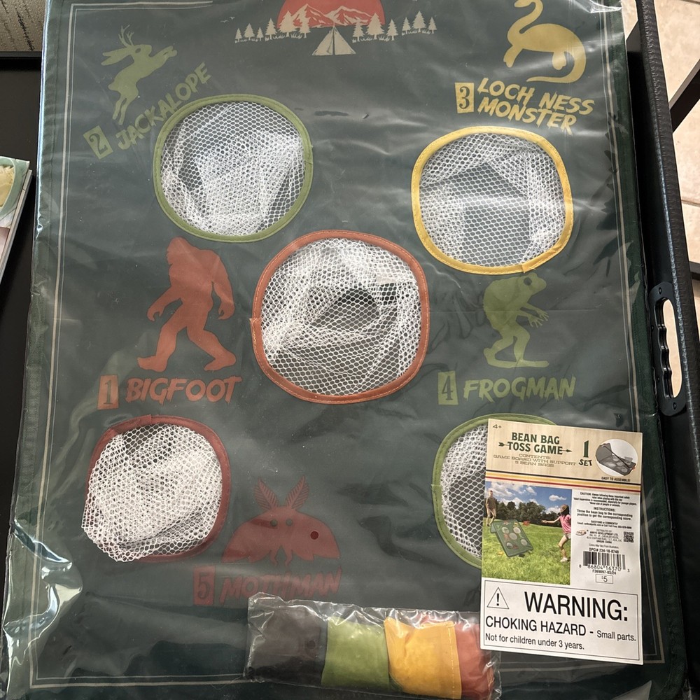 Bean Bag Toss Game – Cryptid / Cryptozoology Themed
