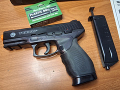 Palco Sports Taurus PT 24/7 Replica Spring Airsoft with Speed Loader Manual Box
