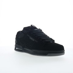 Osiris Peril 1308-1874 Mens Black Suede Lace Up Skate Inspired Sneakers Shoes 8