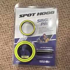 Spot Hogg Single Pin 1-Pin Compound Bow Sight Pin RH Black/Green