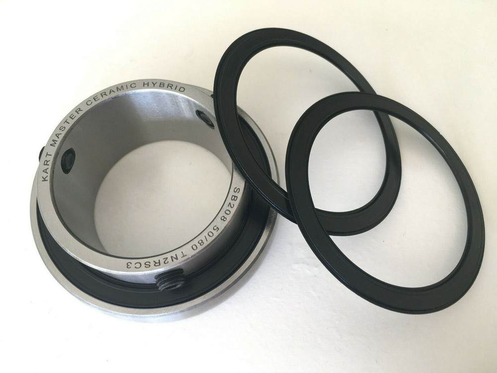 Go Kart Axle Bearing Ceramic Hybrid 30mm 40mm 50mm SB206 SB208 Si3N4 Balls
