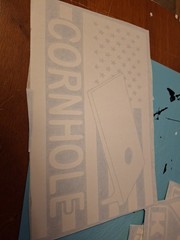 cornhole vinyl decals