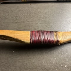 Handmade Antique Wood Recurve Bow 66” – *Make Not Known