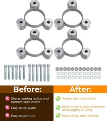 For Razor Dirt Quad 24v Electric Wheel Spacers Stability & To Prevent Tip-Overs