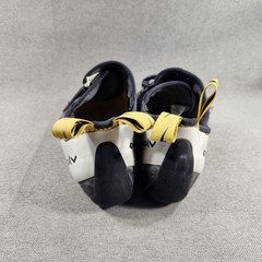 Evolv Shaman Black Yellow Gray Men’s Size 11 Rock Climbing Shoes