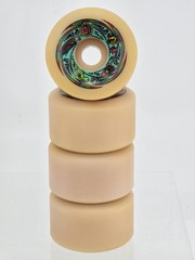 Vintage NOS Santa Cruz OJII TEAM RIDER Skateboard Wheels 95 61mm NATURAL