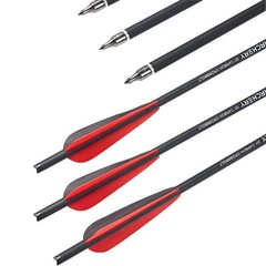 Hunting 20 in Crossbow Bolts Crossbow Arrows &/OR Arrows Quiver Bag Shooting
