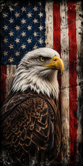 Patriotic Eagle Cornhole Board Wraps Set of 2 American Flag Vinyl 24×48