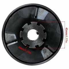 #35 12T Tooth Go Kart Centrifugal Clutch 3/4″ Bore Chain Sprocket Mini Bike ATV