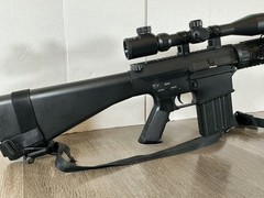 SR25-MK110 Airsoft AEG DMR, Several Accessories, Case Included