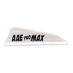 100 Pack AAE Pro Max 3D Archery Vanes: 1.7″ White: USA Seller