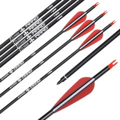 Carbon Arrows for Hunting & Target Practice – 26, 28, 30 Inch Options