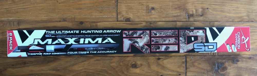 Carbon Express Arrows 350 Spine Maxima RED Contour SD in Mossy Oak 6-Pk 51186