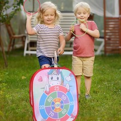 Bean Bag Toss Game Toy Outdoor Toss Game Family Party Supplies for Kids Toddlers