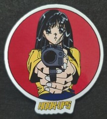 HOOK UPS STICKER VINTAGE «STICK UP» 3 1/2 X 4″ GLOSSY!