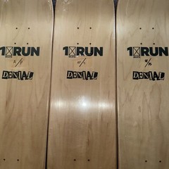 3 DENIAL SUPREME LV & GUCCI PRINT PILL SKATE DECK 1XRUN RARE ARTIST PROOF & #