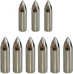 12pcs Glue on Field Points 11/32 Wood Arrow Points Glue on Arrow Tips for Woo…