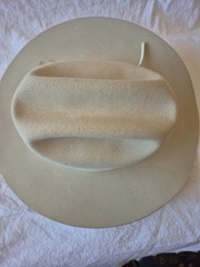 AMERICAN HAT CO. FELT COWBOY HAT & HAT PROTECTER THE HAT STORE TEXAS SIZE 7 1/2