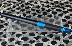 NEW DLX Freak Jr. XL 14″ Barrel – Autococker Threaded – Dust Black/Dust Blue