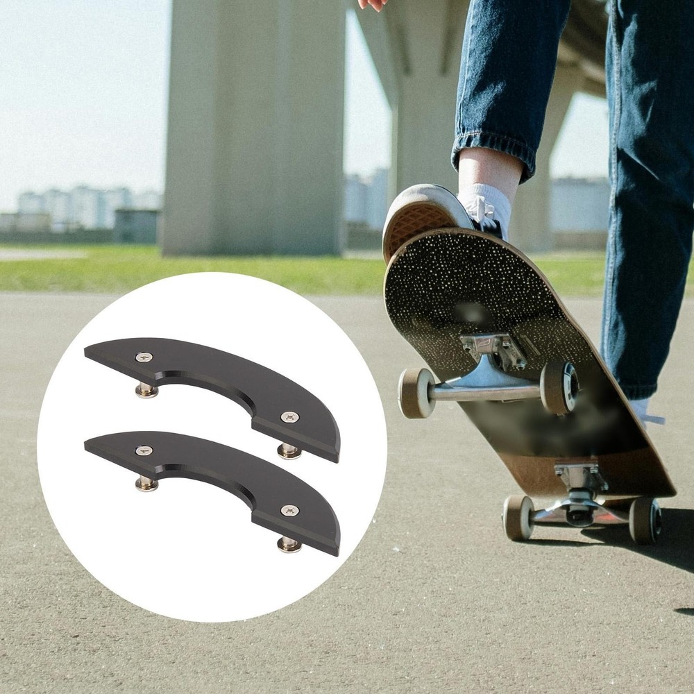 2 Pieces Skateboard Deck Guards Protector Edge Protection Youths Easy to Install