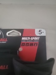 Eight Ball Kids Multi-Sport Black Wrist Knee Elbow Pads Protective Set 5+ New