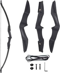 30/40Lbs 57Inch Takedown Recurve Bow Archery Right Left Hand F Beginner Hunting