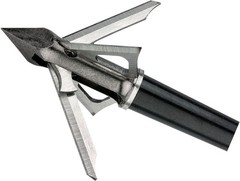 Archery Mechanical Broadheads 100 Grain Expandable Blades, Hybrid 4 Blades, Toug