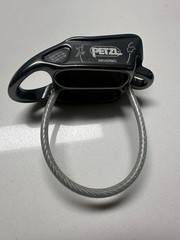 Petzl Reverso Belay Device Rappel Climbing Descender Black EN15151-2 UIAA