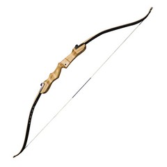 Southland Archery Supply SAS Spirit 66″ Take Down Recurve Bow with Black Limbs