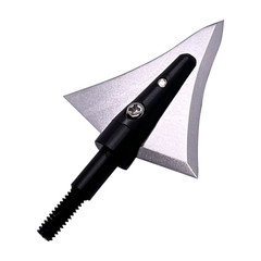 6PCS Hunting Broadheads Fixed Blades Stainless Steel