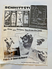 original vintage 1985 SCHMITT STIX product mailer 1985