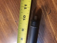 10″ B Stinger Black Stabilizer