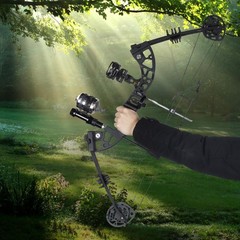 Aechery Bowfishing Bow Kit 30-60LBS – Compound Bow Fishing Cambos Kits – Fish…
