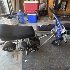 Mini Motorcycle 4-Stroke Gas Mini Bike w/ Seat, Chain Drive, Kickstand