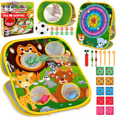 Animal Bean Bag Toss Game Toy Outdoor Toss Game, Family Party Party Supplies for