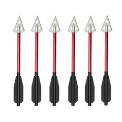 6.7» Mini Crossbow Bolts Metal 2 Blade Broadheads Pistol Survival Arrow Hunting