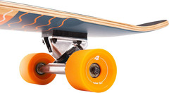 Retrospec Zed Pintail & Cruiser Longboard Adult Skateboard – 44In Bamboo & Canad