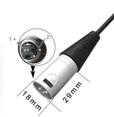 138w 5a Charger With XLR Male Connector For 24V Lead-Acid (SLA) Battery Adapter