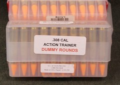 .308 Action Trainer Dummy Round – 20 Rounds – Orange S. T. Action Pro Inc.