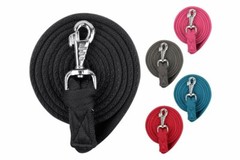 Derby Originals Premium Softgrip Cotton Lead Ropes w Replaceable Snap 7’ & 10′