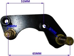 DJ-Motor 51mm Twin Piston Front Brake Caliper For Some Chinese Made Pit…