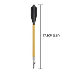 6-12 pcs 6.8″ Aluminum Fish Hunting Arrows Fishing Bolts for Pistol Crossbow