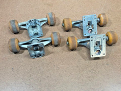 2 sets Vintage Used Skateboard Trucks 1990s ~ GRIND KING & SICK AIR
