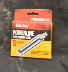 Lot of 6 packs – Daisy Model 7580 Powerline CO2 Cylinders, 12 Grams, 5 Per Box