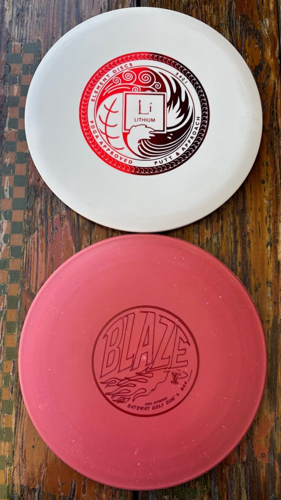 Gateway Suregrip Blaze Element Discs Terra Lithium Disc Golf Lot PFN OOP Pair